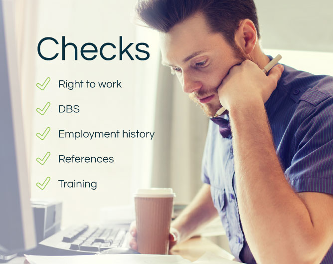 Image of man ft checklist